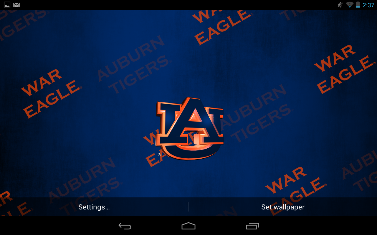 Auburn Tigers Live Wallpaper   Android Apps on Google Play