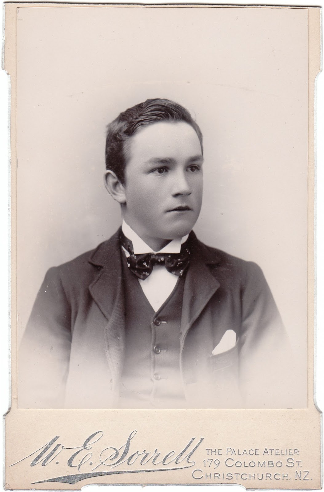 Early New Zealand Photographers Sorrell William Edwin