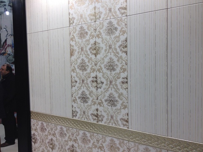 Wallpaper Inspires Spanish Tile