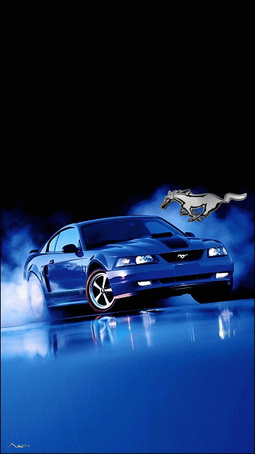 Mustang Screensaver Wallpaper