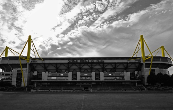 Wallpaper Dortmund Football Stadium Signal Iduna Park