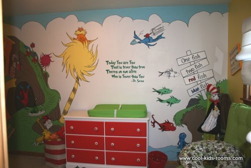 Dr Seuss Wall Murals