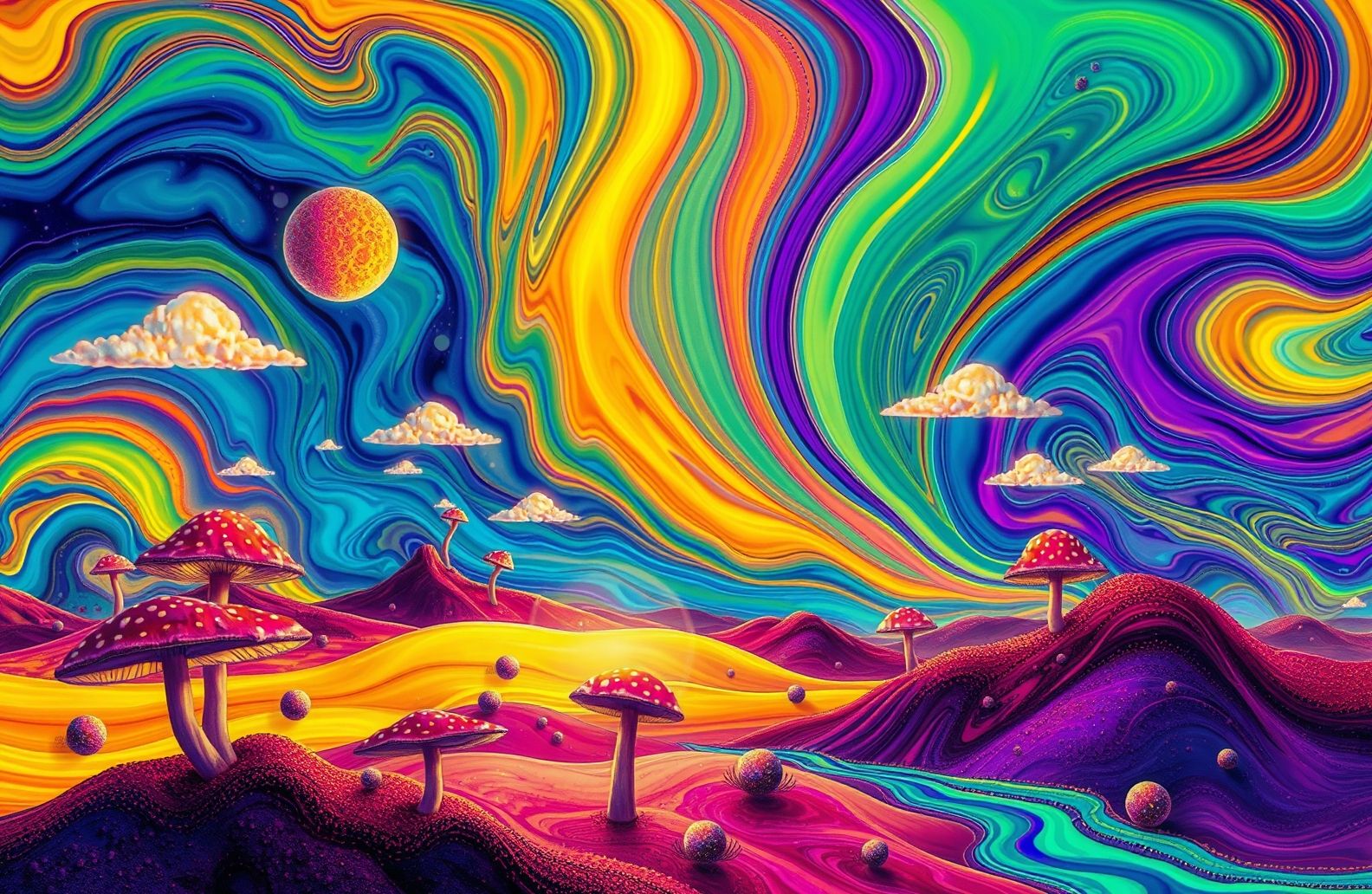 Trippy Stoner Wallpaper