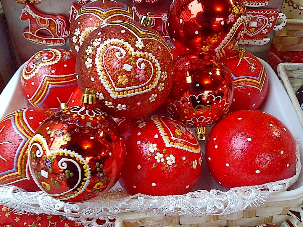 Hand Made Ceramic Heavy Ornaments From Croatia Strasbourg