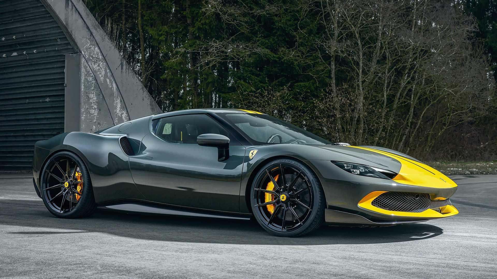 Ferrari Gtb Gets Hp Boost Vossen Wheels Courtesy Of Novitec