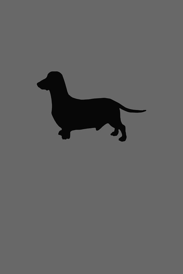 Dachshund Doggy Funny Logo Digital Art By Dueni Kala Pixels