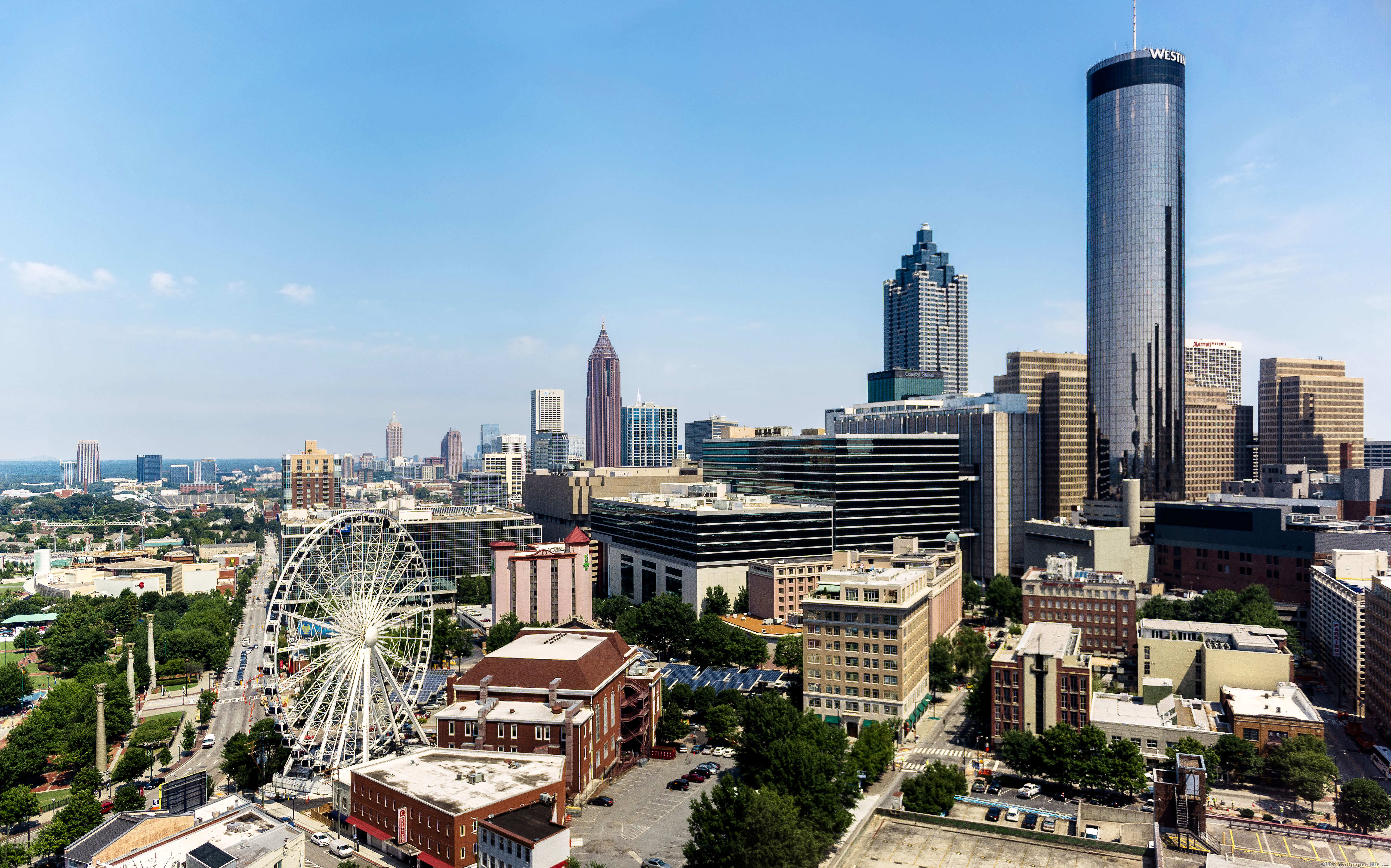 Atlanta Wallpaper To Image Of The City