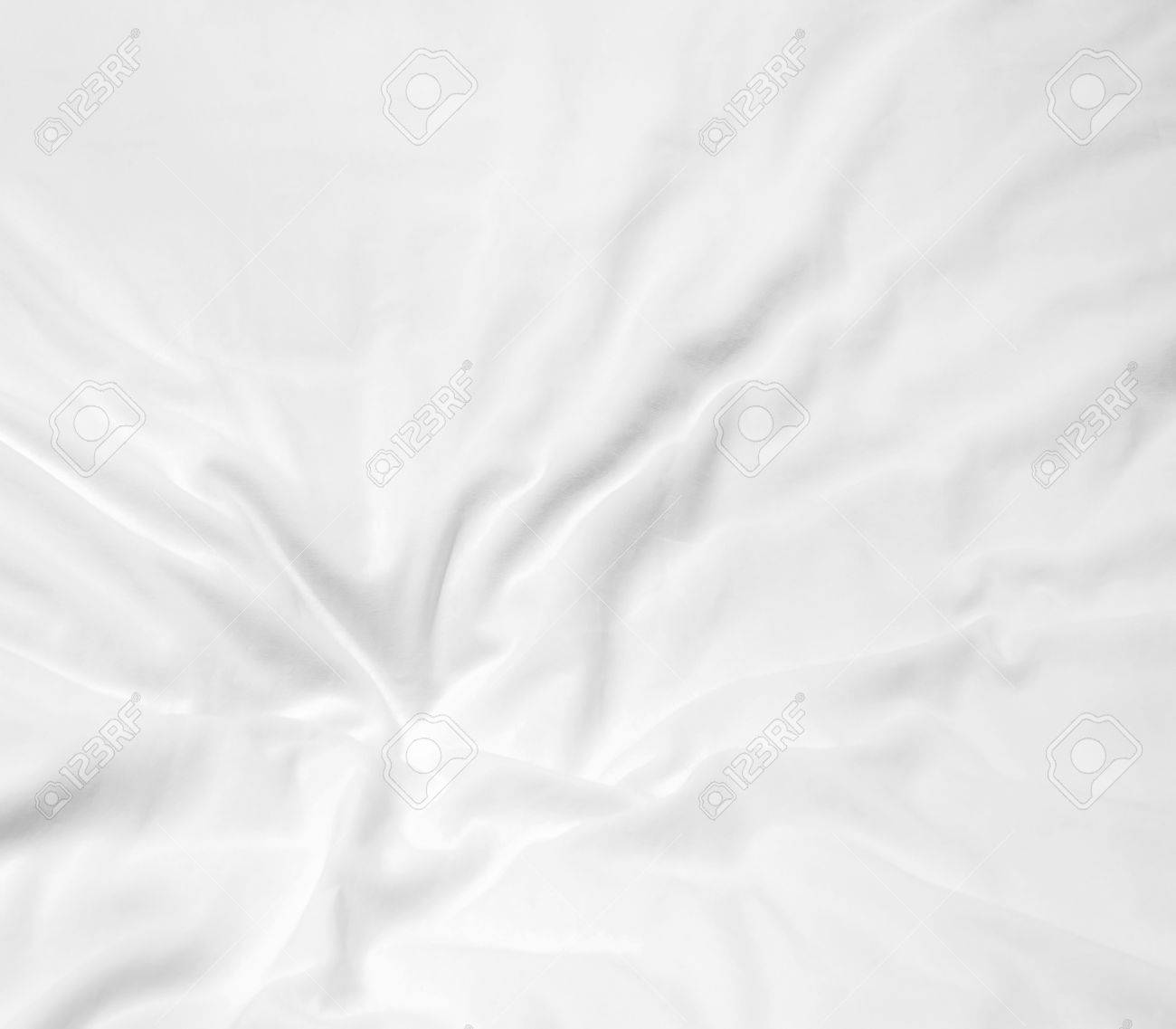 Soft White Bed Sheets Background Stock Photo Picture And Royalty