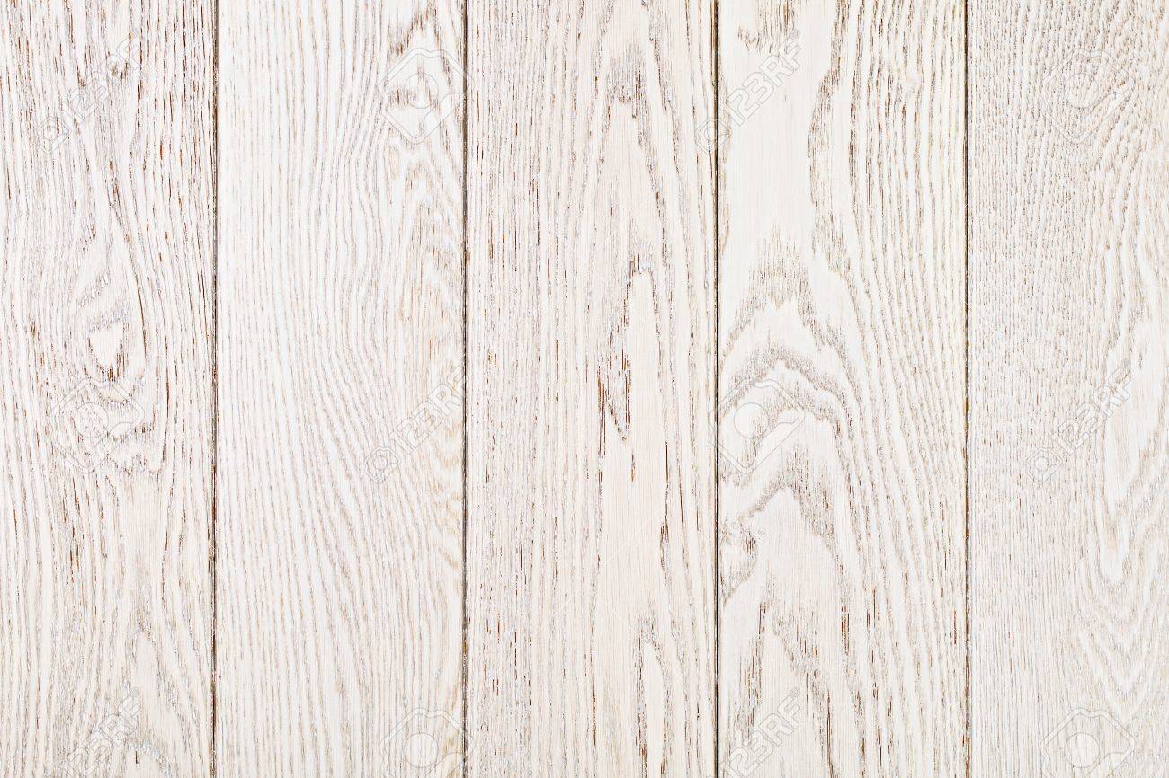 Wall Of White Painted Oak Boards Background Stock Photo Picture