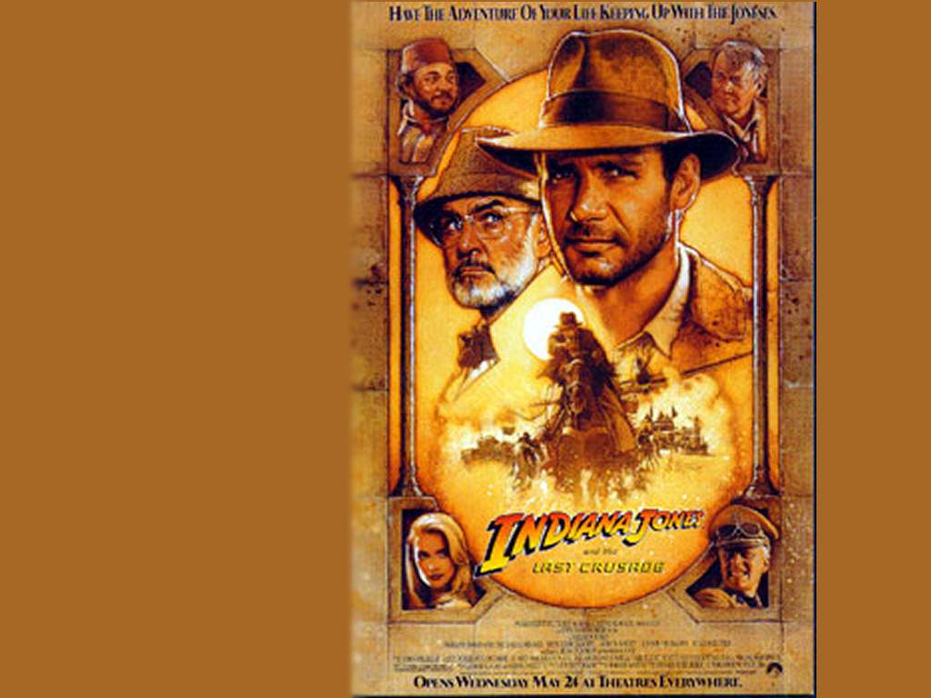 Indiana Jones and the last crusade poster