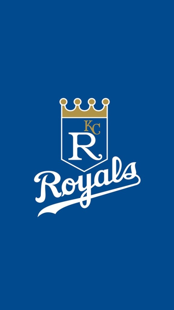 Kansas City Royals Logo Wallpaper   Free iPhone Wallpapers