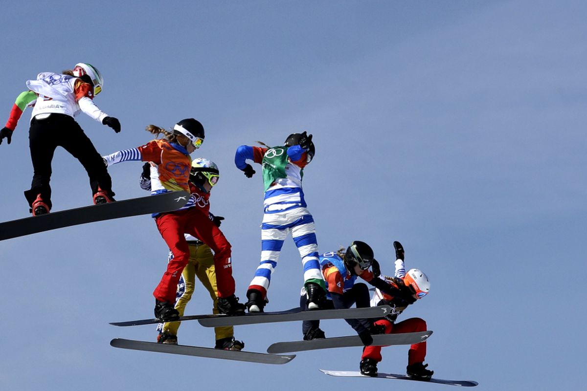 American Lindsey Jacobellis Finishes Fourth In Snowboardcross