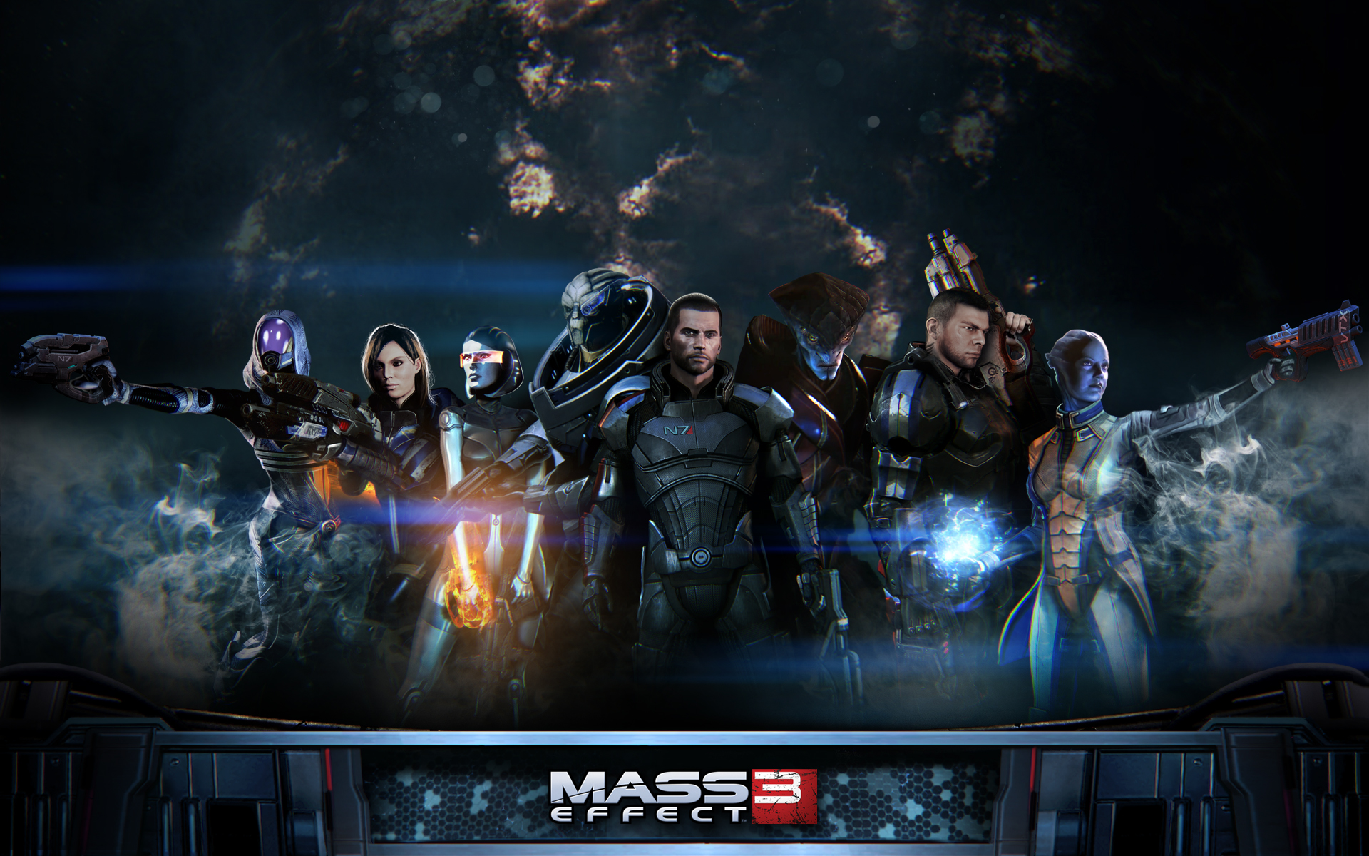 Mass Effect Wallpaper Desktop Wallpaperlepi