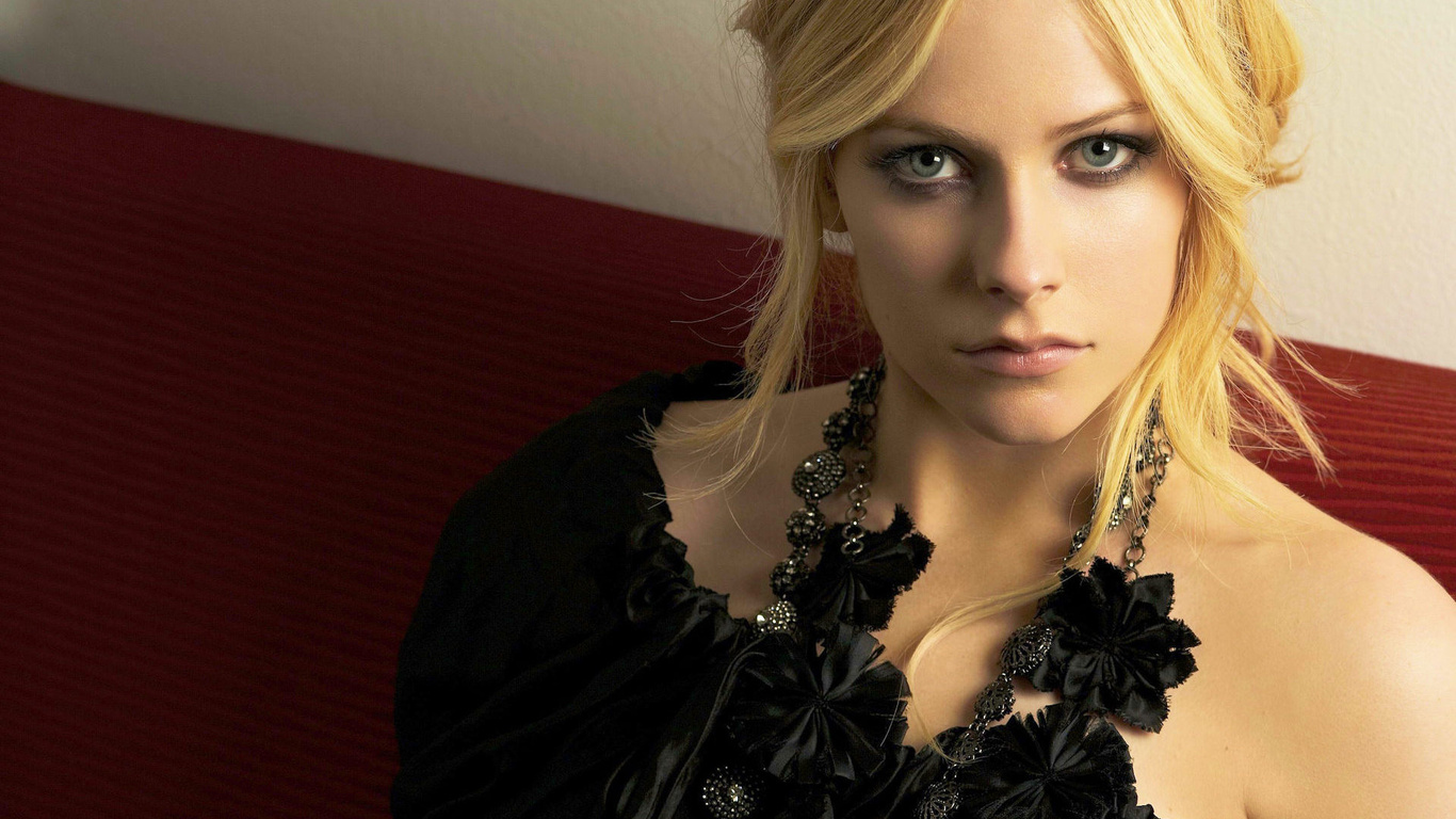 Wallpaper Avril Lavigne Singer Musician Blonde