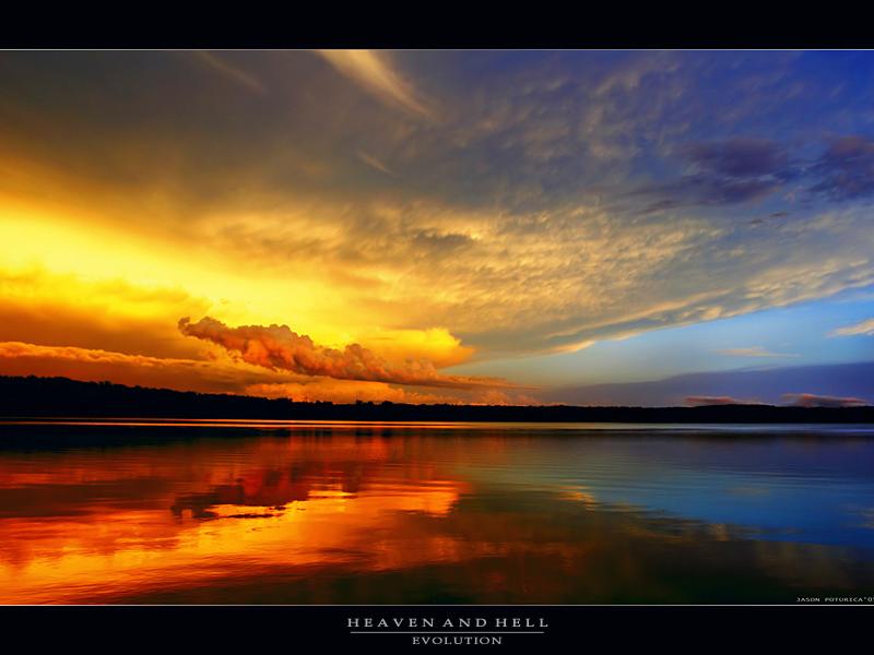 Heaven And Hell By Jay Peg HD Wallpaper General