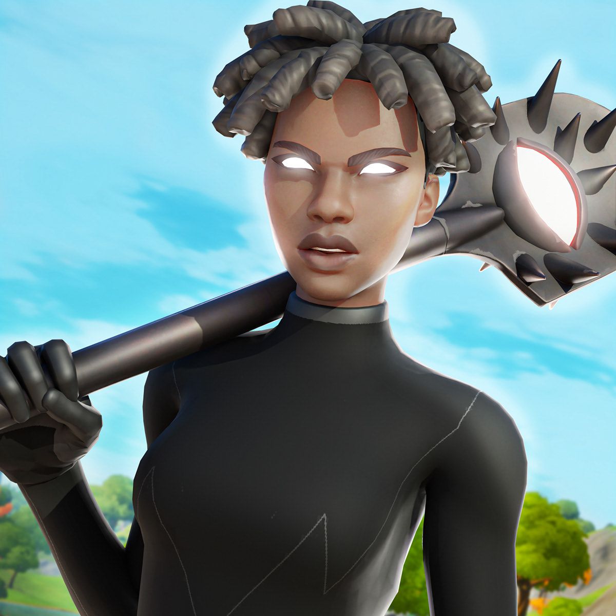 Fortnite Blacklash Pfp On In Wallpaper