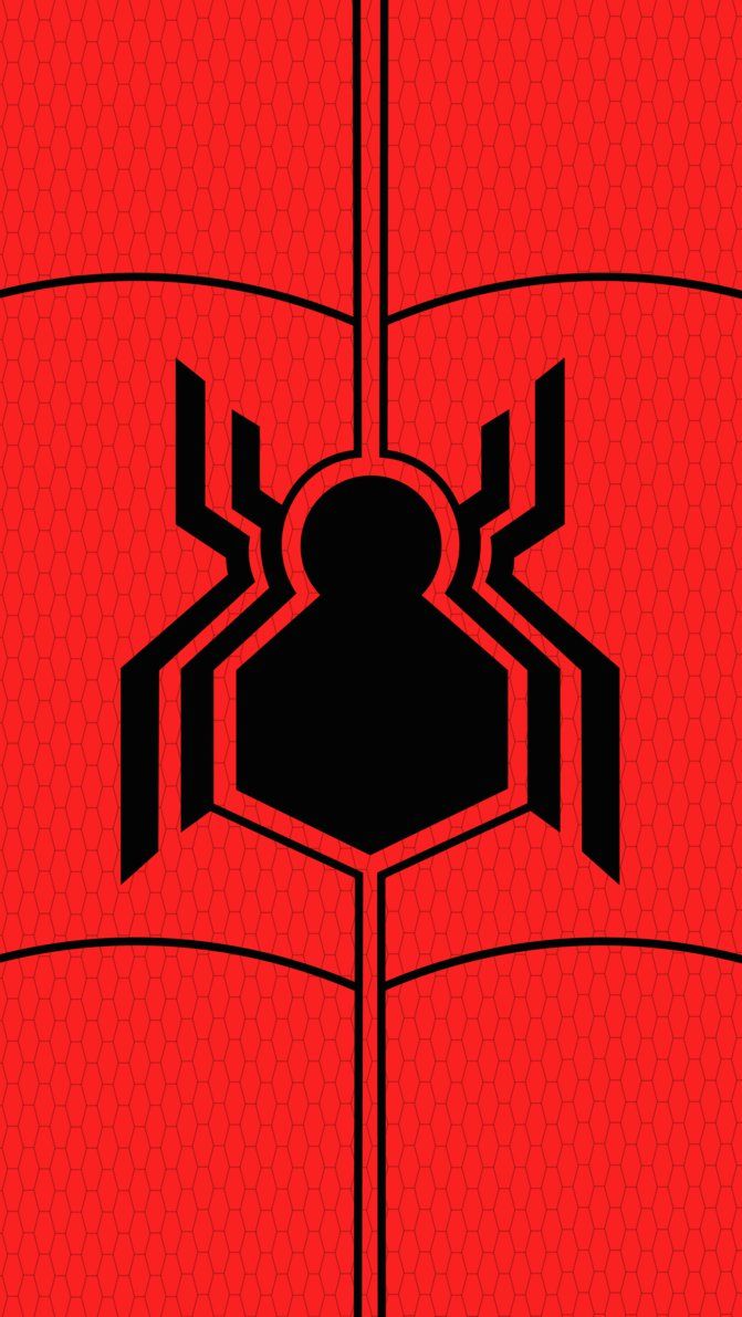 Spider Man Homeing Logo Wallpaper Top