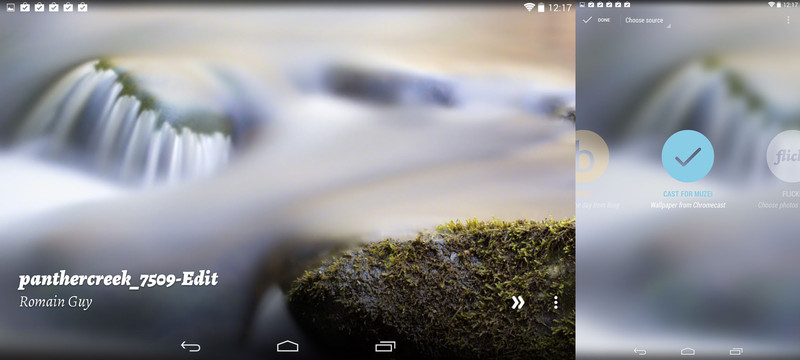 Set Chromecast Background Image As Your Androids Wallpaper Apps