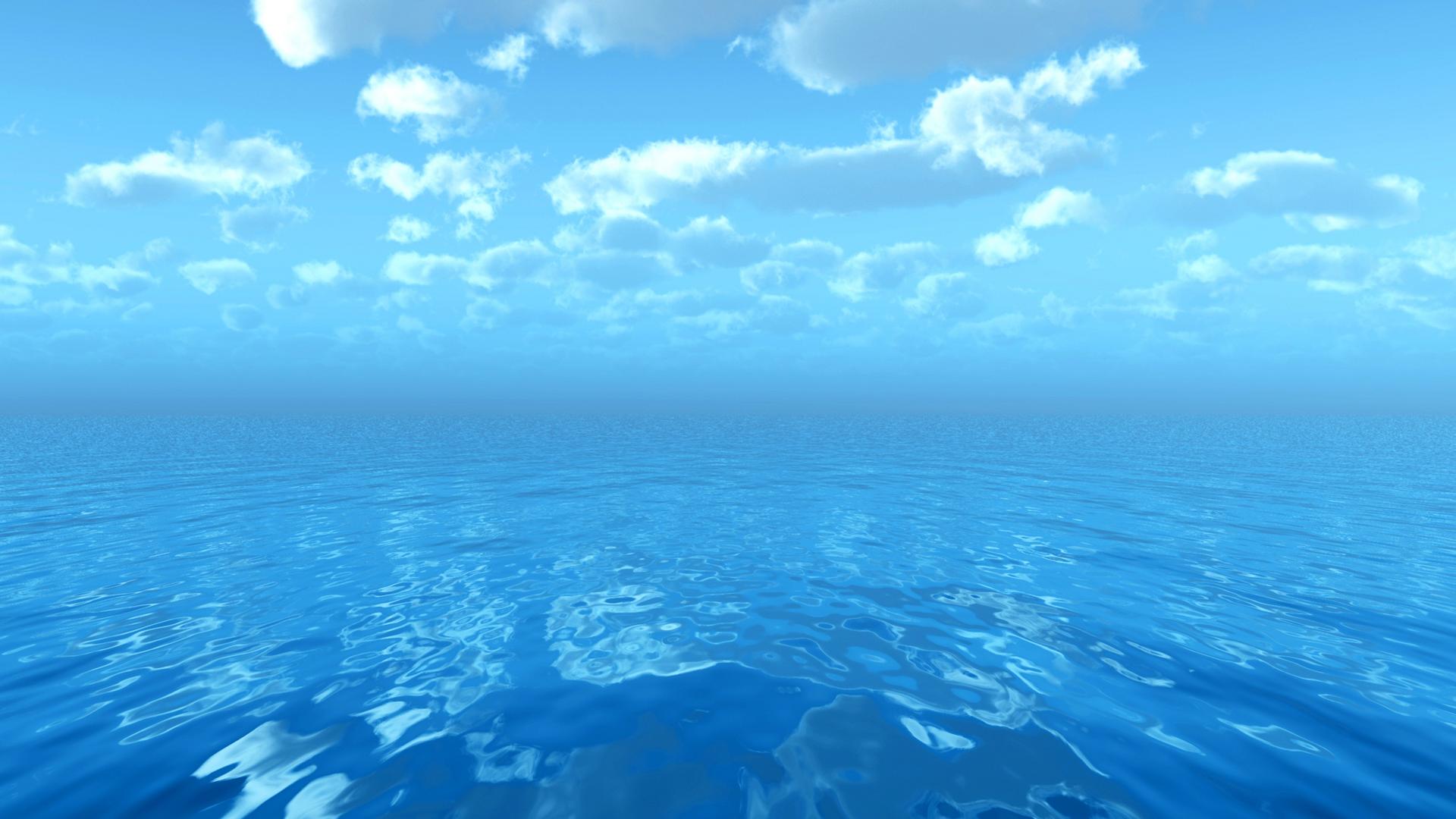 ocean water clouds wow nature 1920x1080