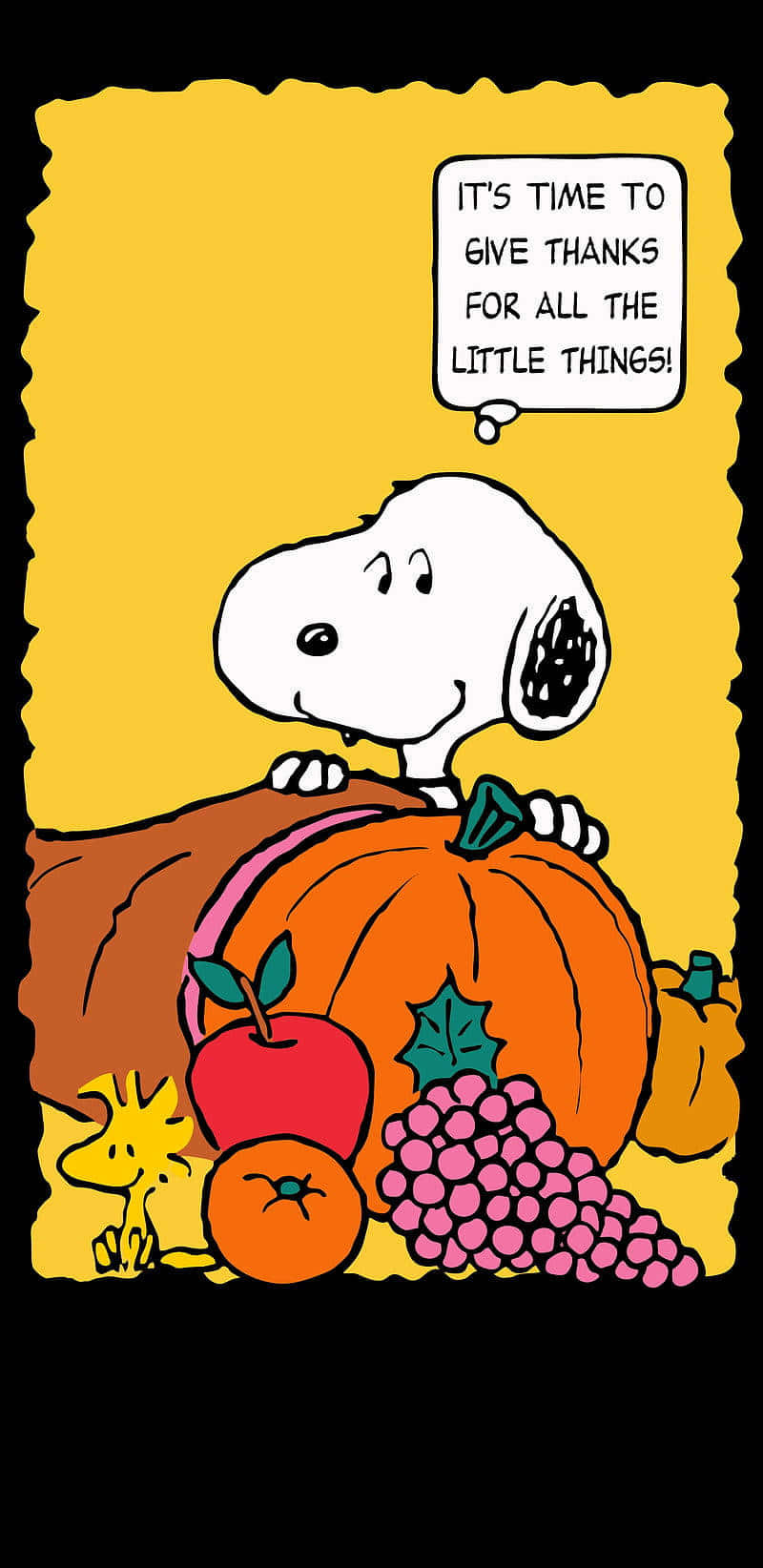 Snoopy Thanksgiving Wallpaper