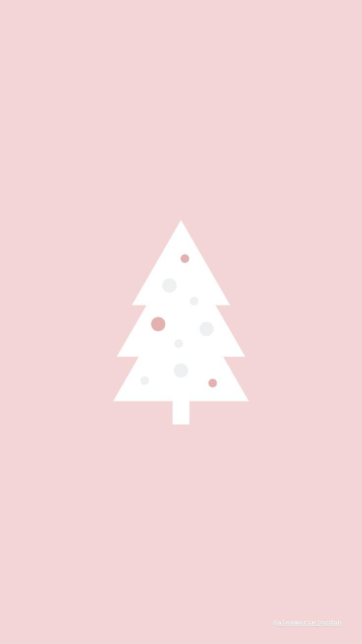 Home Page Christmas tree wallpaper Pink christmas Cute