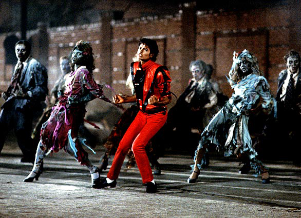 Jackson Dance Step Wallpaper Michael Thriller Zombie