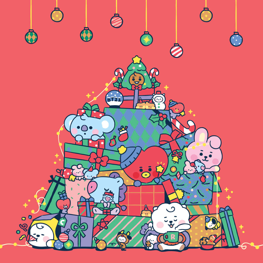 Bt21 Background Wallpaper