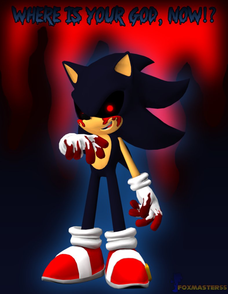 Dark Sonic Exe By Kuroispeedster55