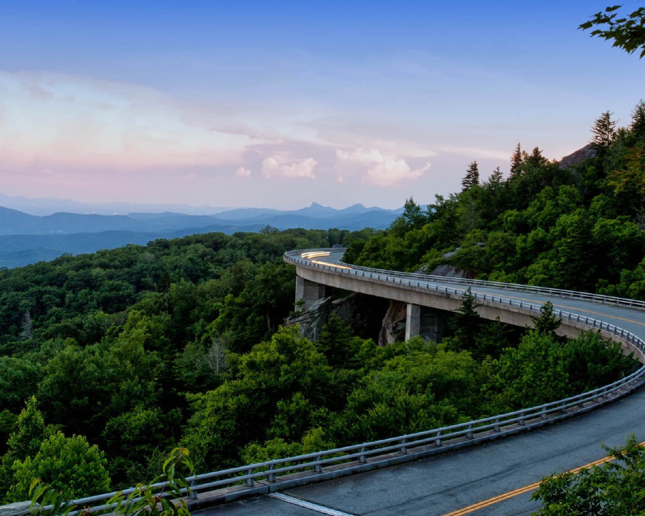 Blue Ridge Parkway Appalachian Mountains Wallpaper