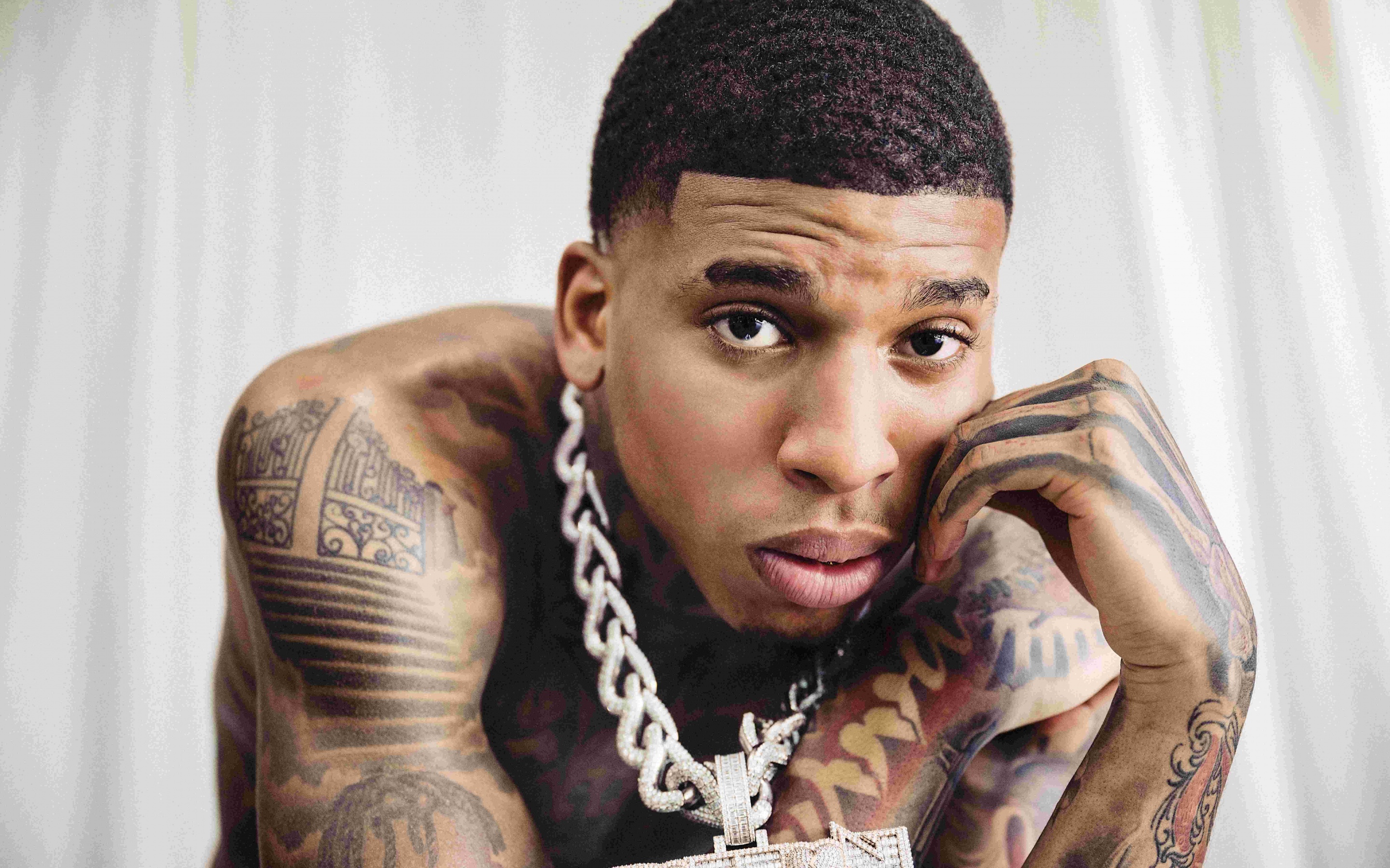 Nle Choppa Wallpaper 4k Closeup 8k American Rapper 5k