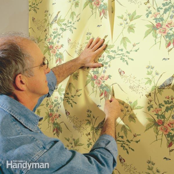 Free download How to Hang Prepasted Wallpaper The Family Handyman