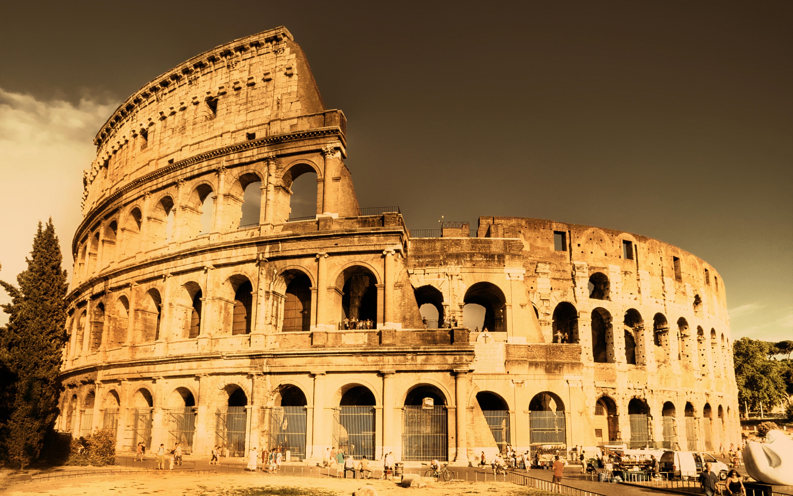 Roman Empire Colosseum Wallpaper