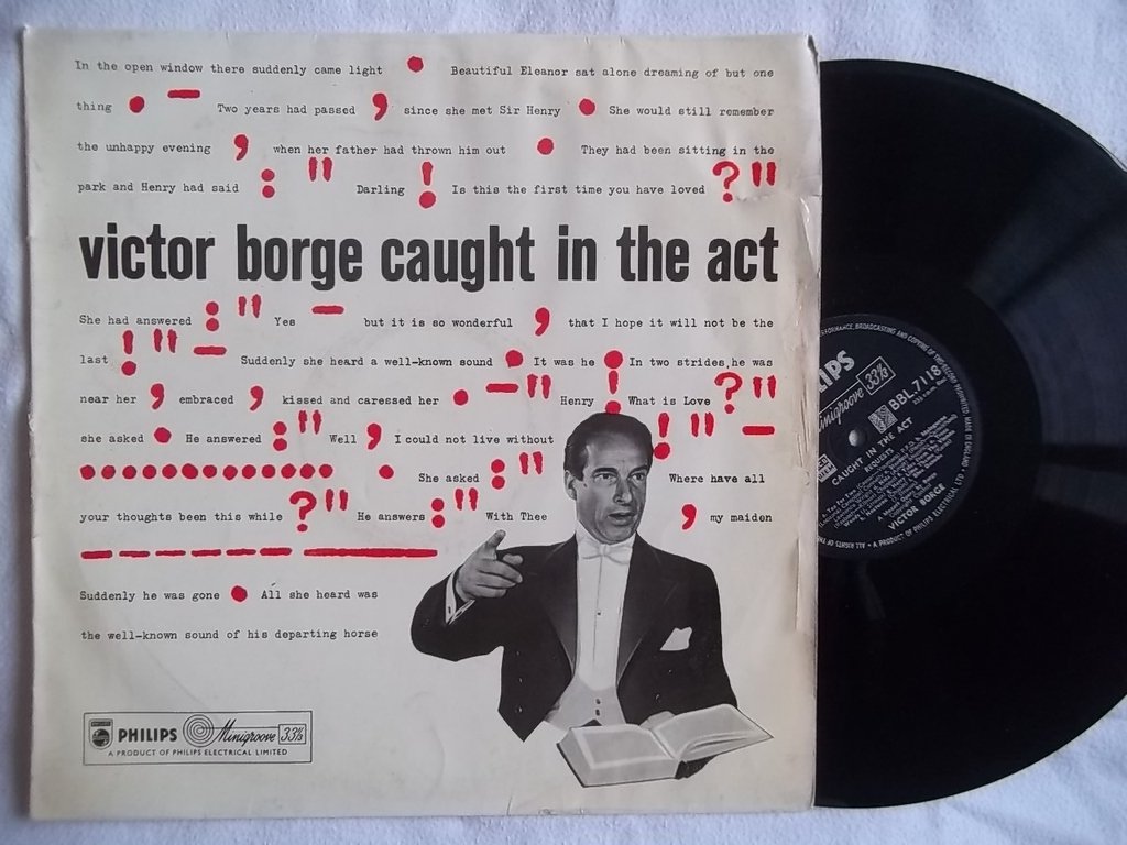 Victor Borge Caught In The Act Vinyl Lp Amazon Ca Music
