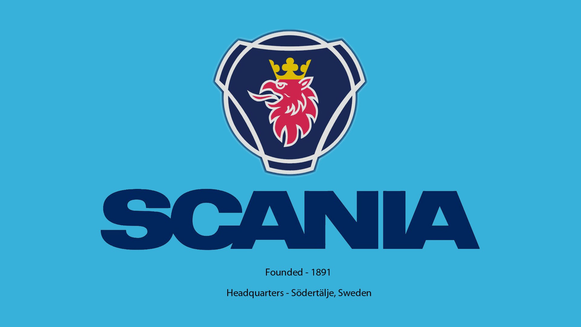 Scania Logo Wallpaper Brands Background Photo