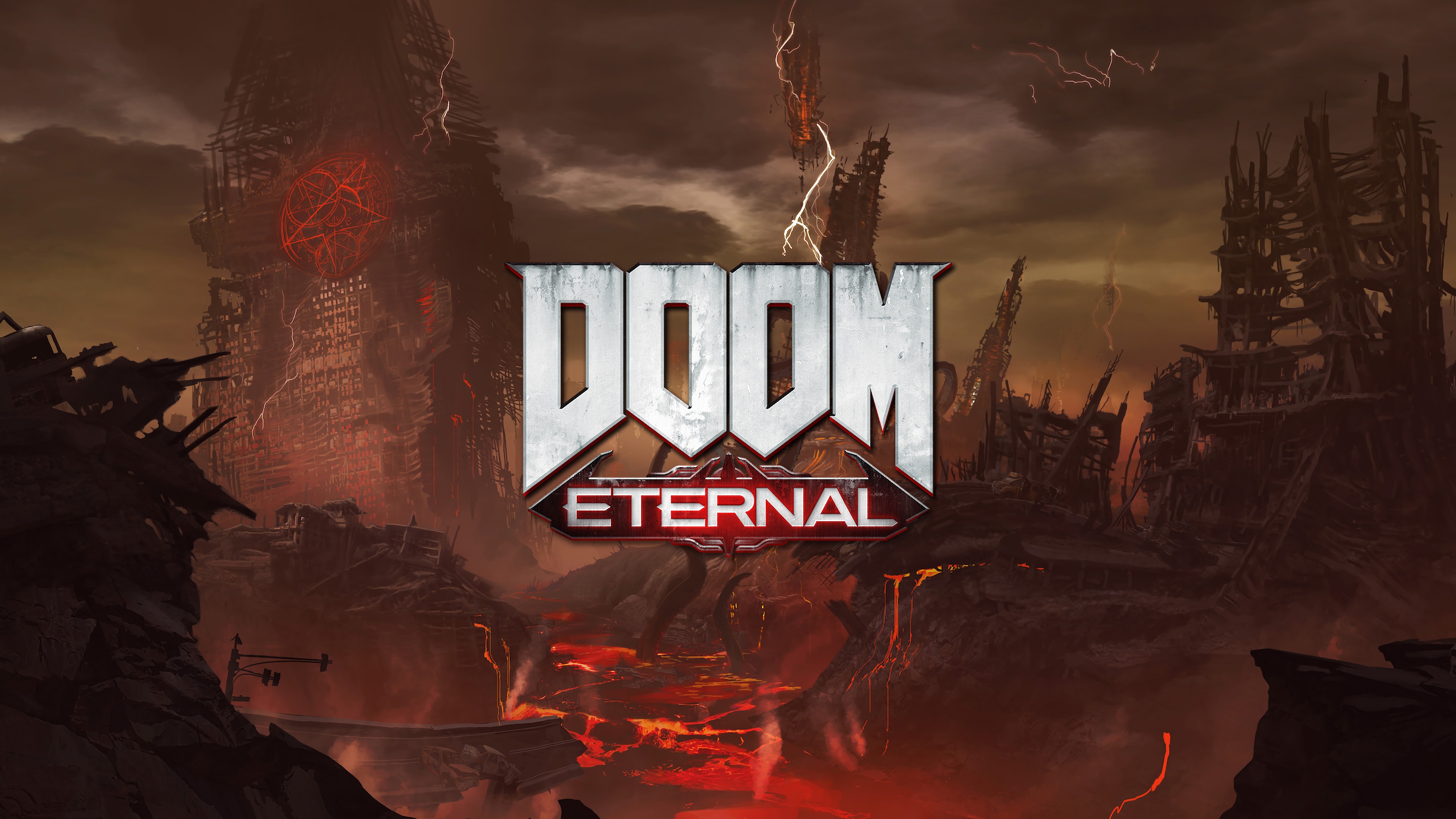 Doom Eternal Game 4k Wallpaper
