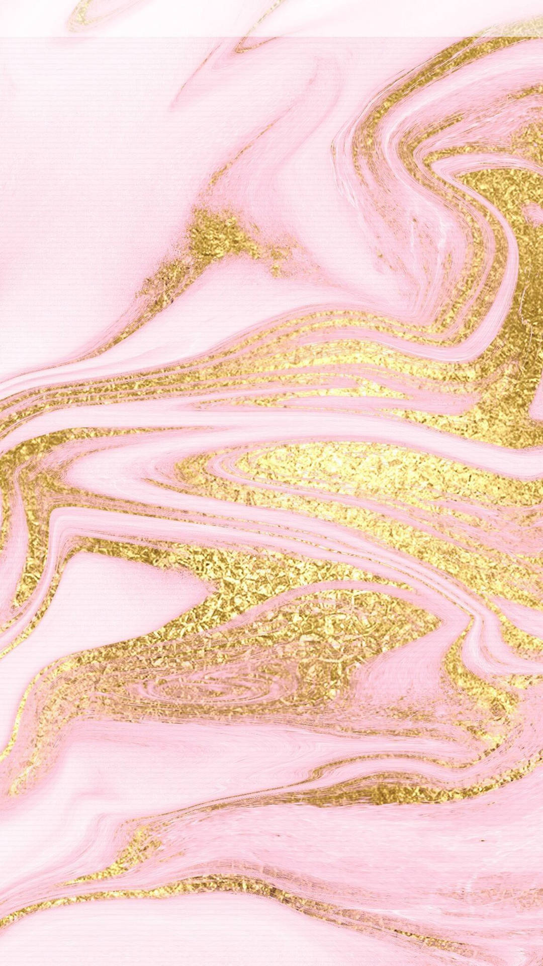 Marble Glazed Rose Gold iPhone Wallpaper