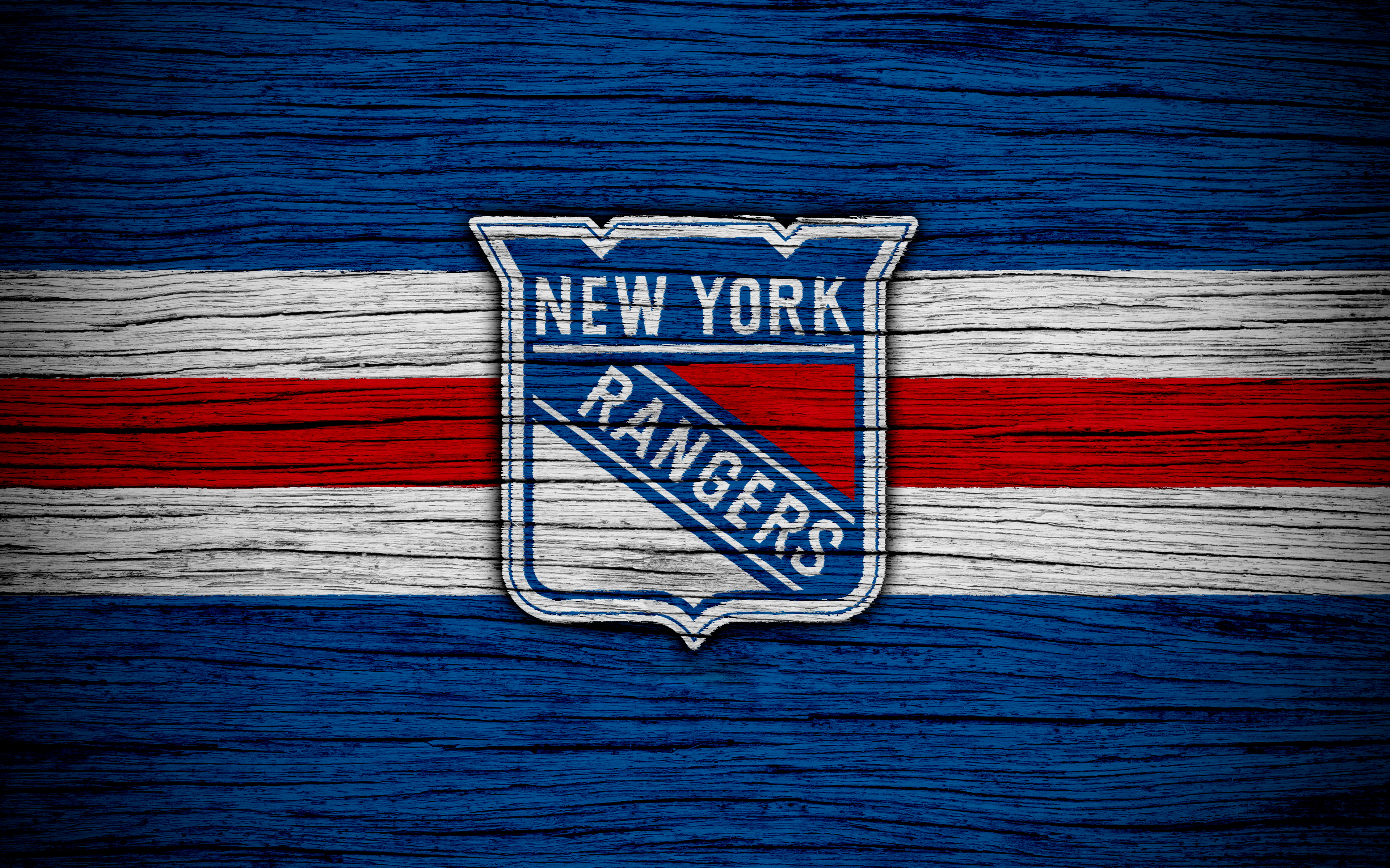 New York Rangers 4k Ultra HD Wallpaper Background Image