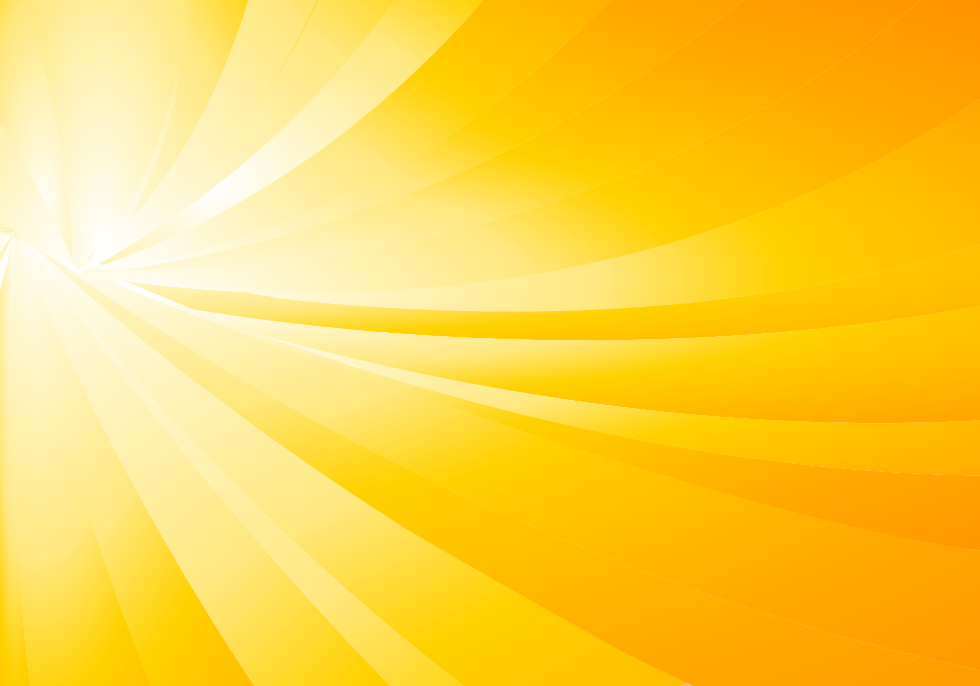Abstract background with yellow and white sun rays or sunburst design, perfect for a vibrant and cheerful yellow wallpaper