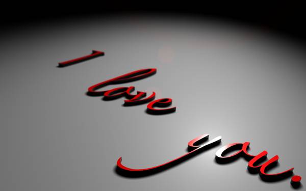 Love You Heart HD Wallpaper I Image