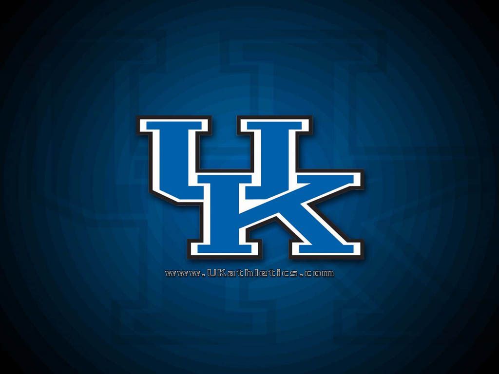 Kentucky Wildcat wallpaper dark blue theme Athletics logo