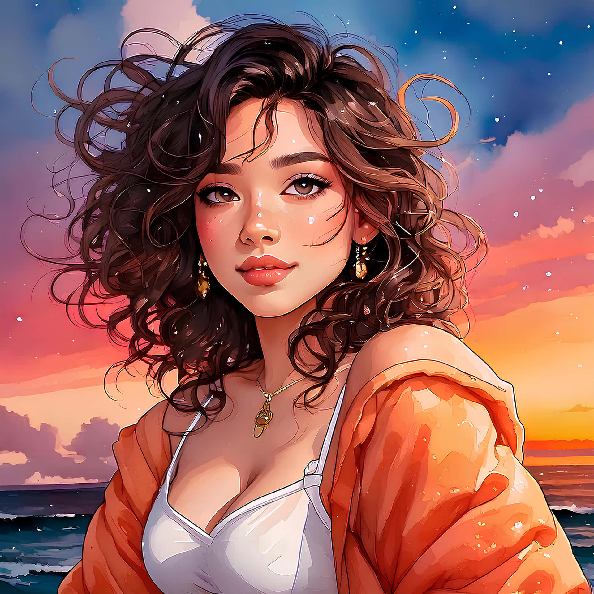 Cute Woman Wallpaper