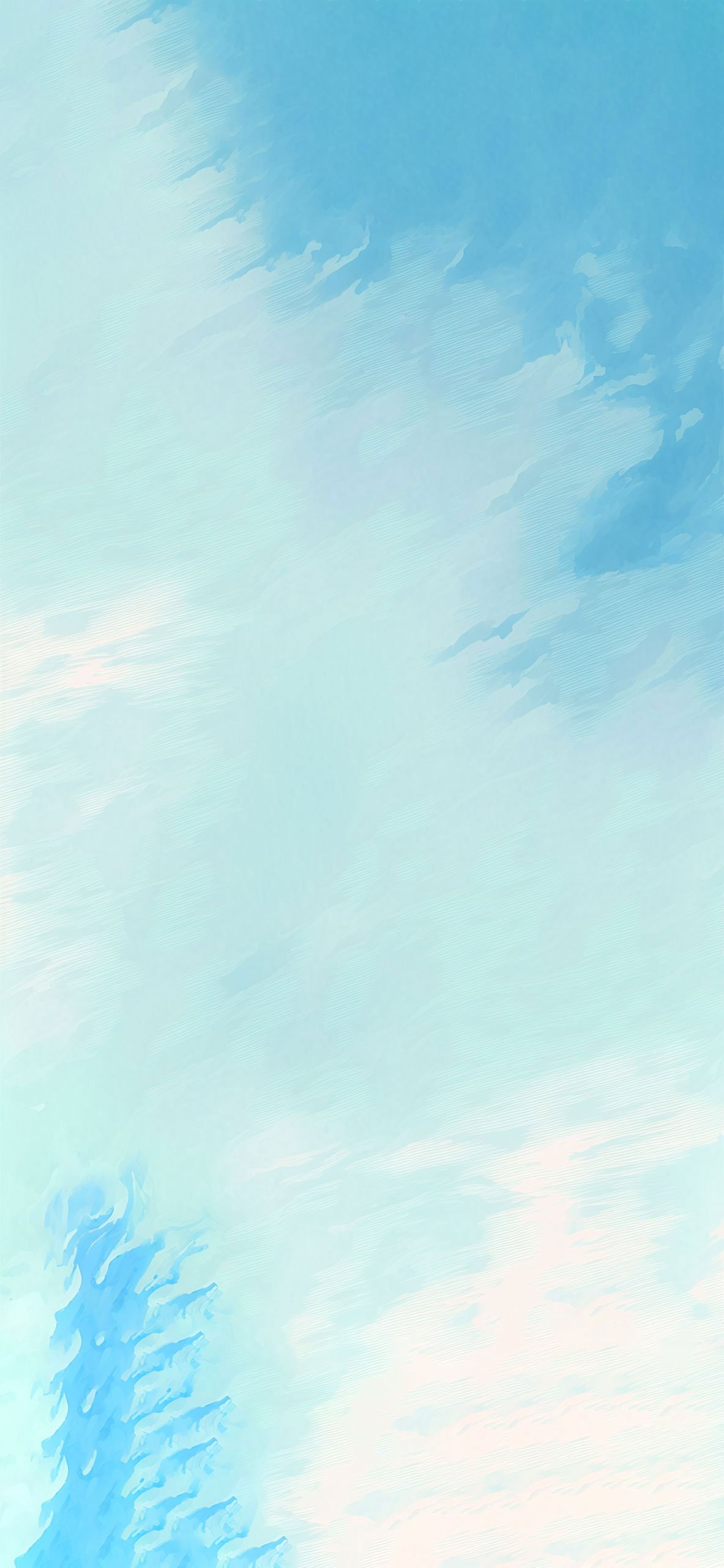 Abstract Art Light Blue Wallpaper