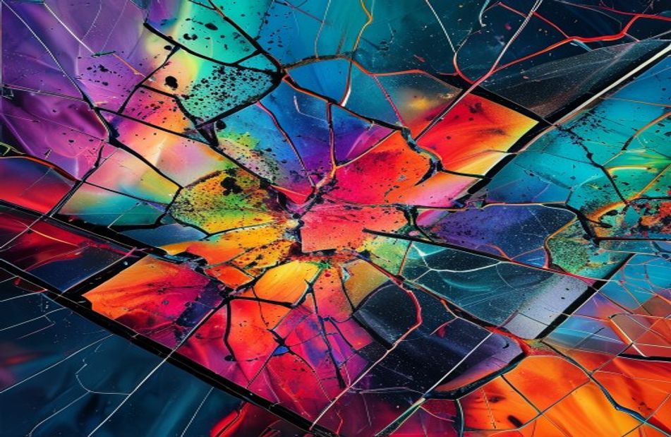 Broken Ipad Wallpaper