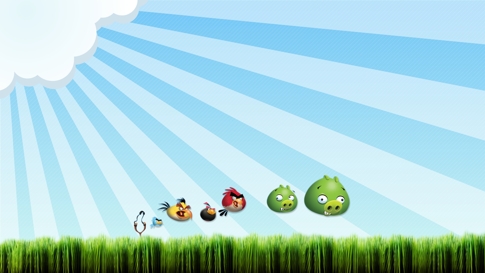 Arte Pop Wallpapers Angry Birds em HD