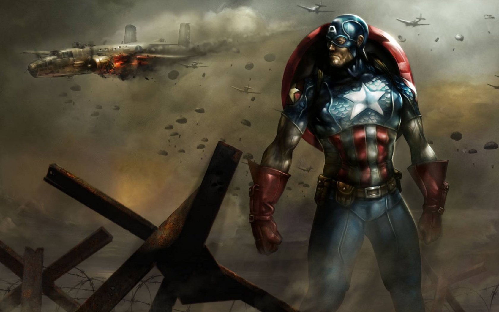 Captain America Wallpapers Awesome Wallpapers 1680x1050