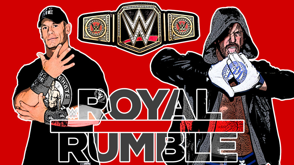 Wwe Royal Rumble Custom Poster By Only1aray On
