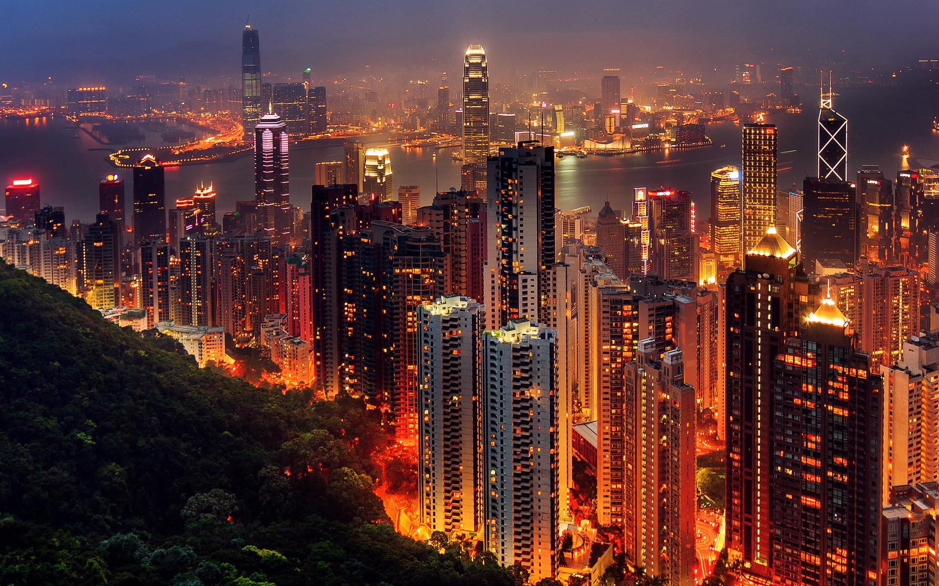 Man Made Hong Kong HD Wallpaper
