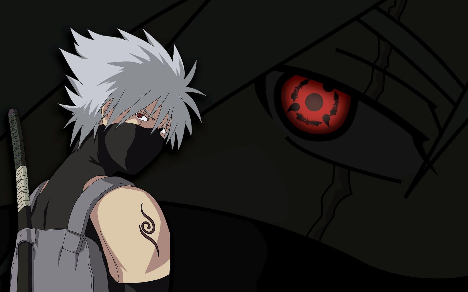 Kakashi Pfp Sharingan Aesthetic HD Wallpaper Image