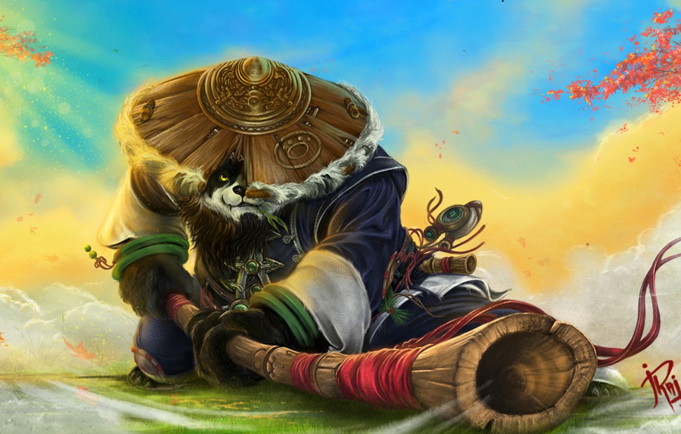 Wallpaper Panda World Of Warcraft Wow Mist