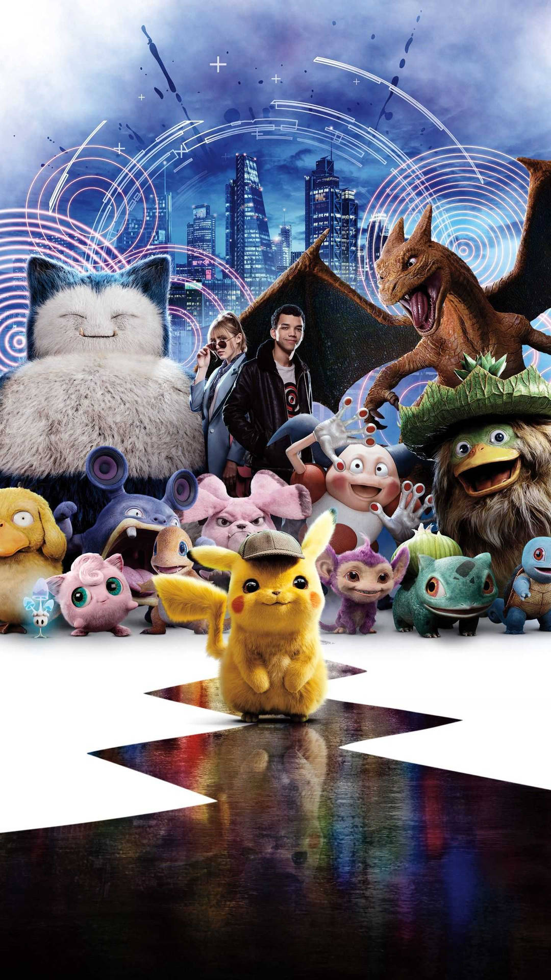 3d Pikachu With Pok Mons Wallpaper